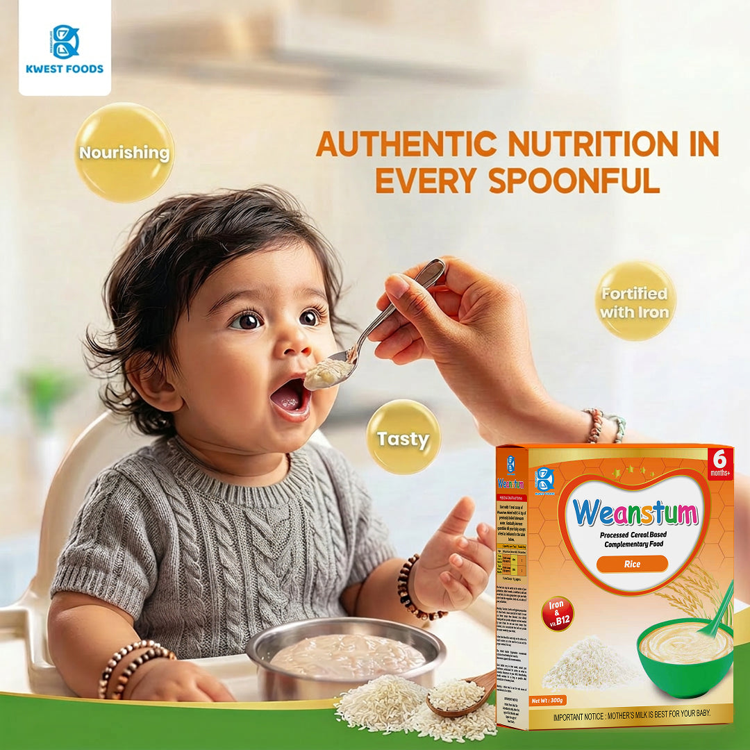 Weanstum Infant Cereal – Rice