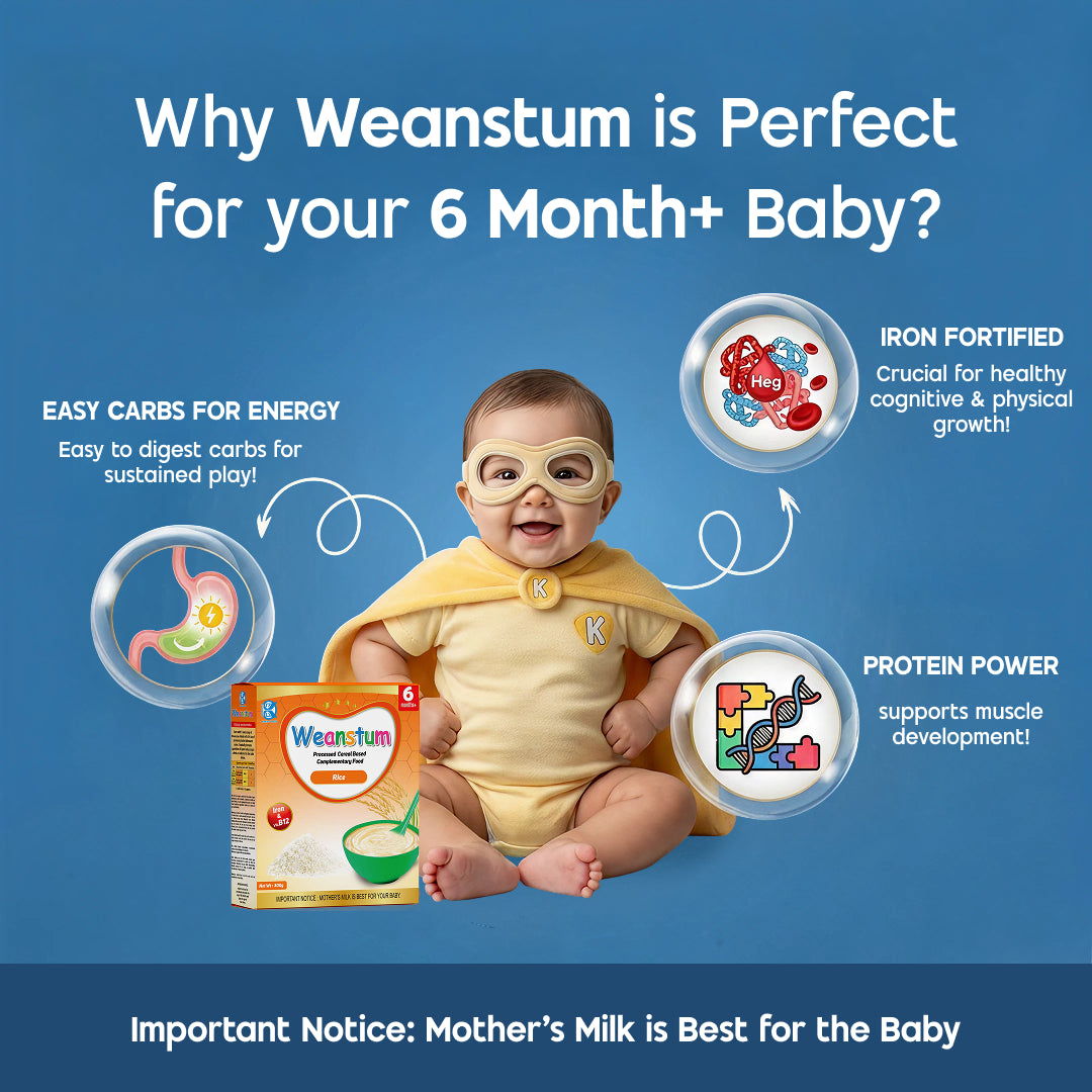 Weanstum Infant Cereal – Rice