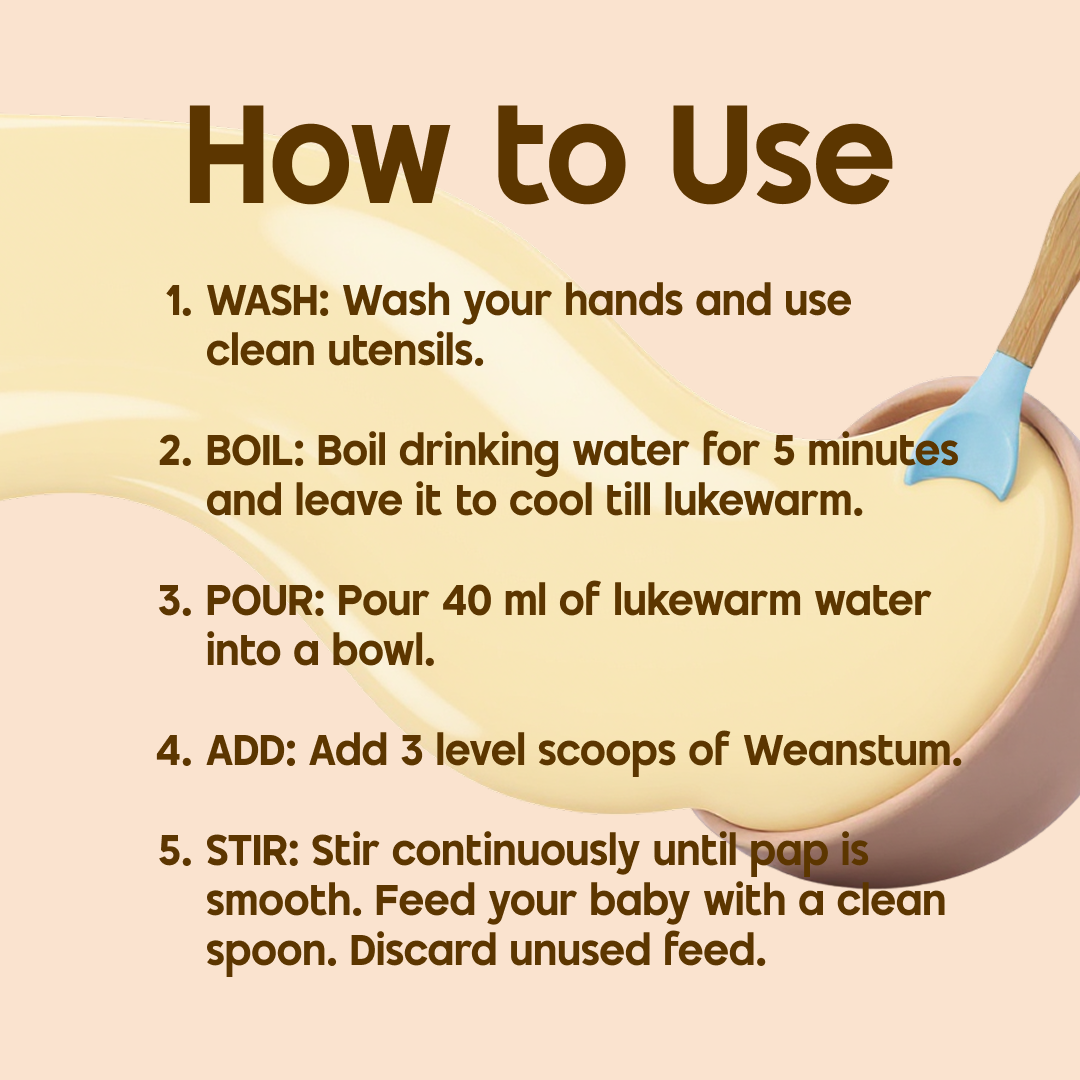 Weanstum Infant Cereal – Rice