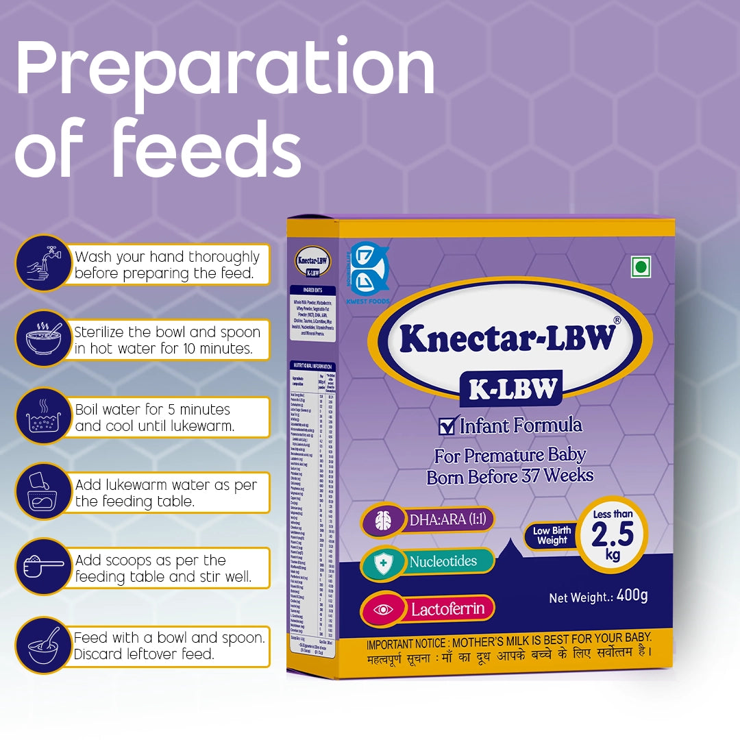 Knectar-LBW (K-LBW) – For Premature Baby