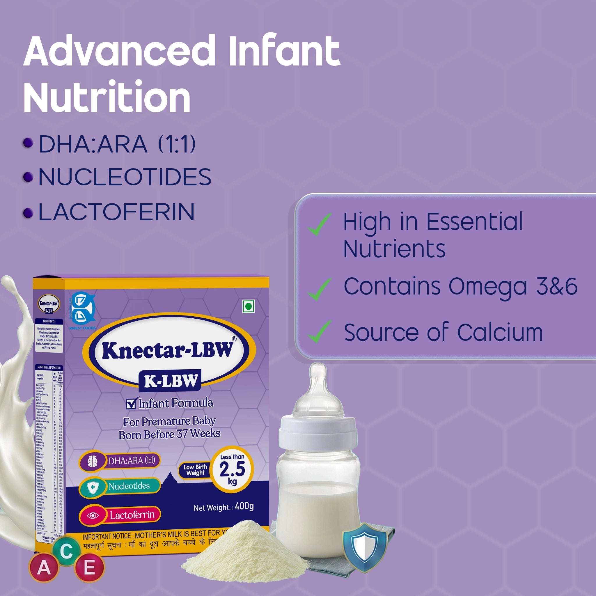 Knectar-LBW (K-LBW) – For Premature Baby