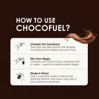 Chocofuel Protein Jar – 26g Whey Protein | 500g Total