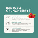 Crunchberry Protein Jar – 26g Whey Protein | 500g Total