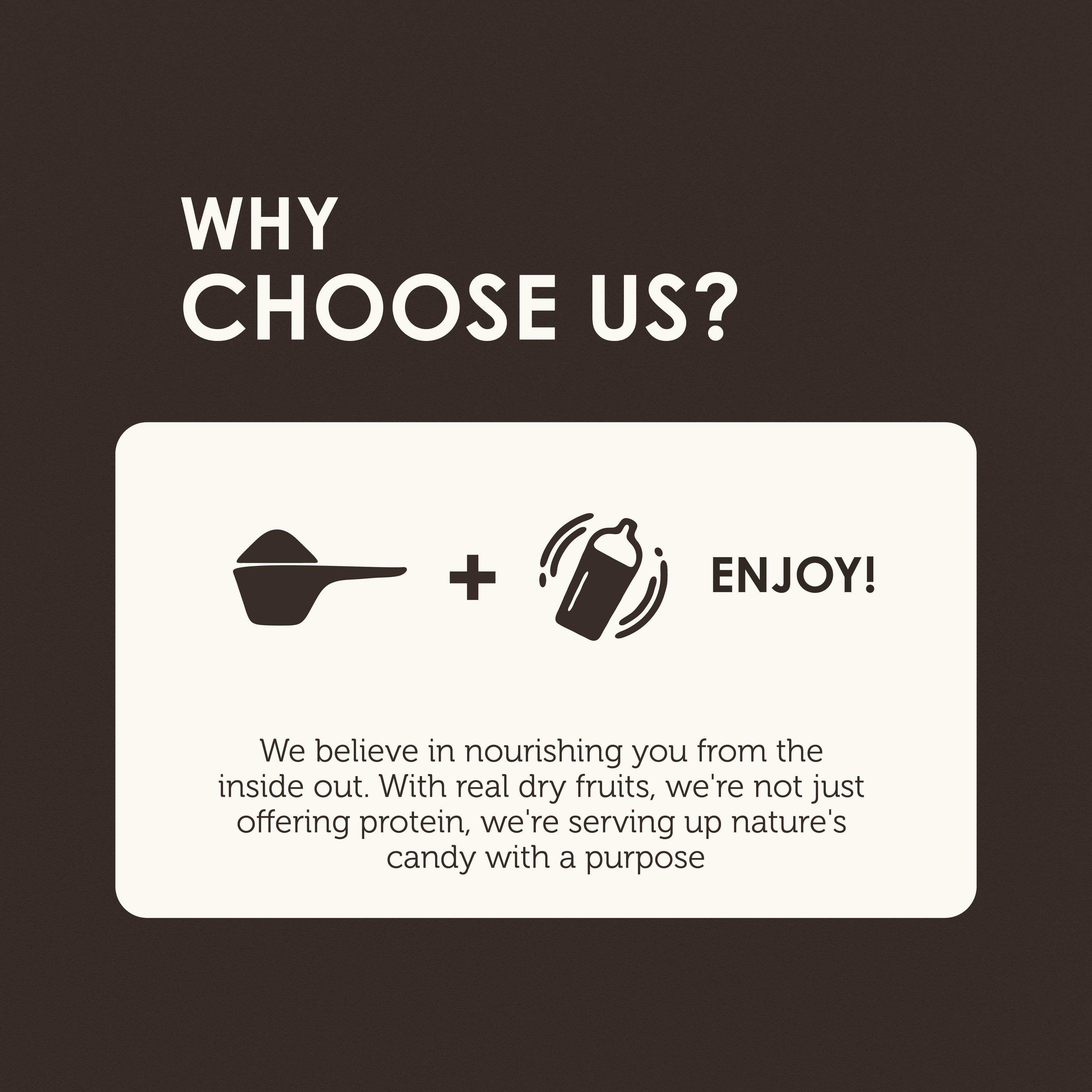 Fruitnutz Protein Jar – 26g Whey Protein | 500g Total