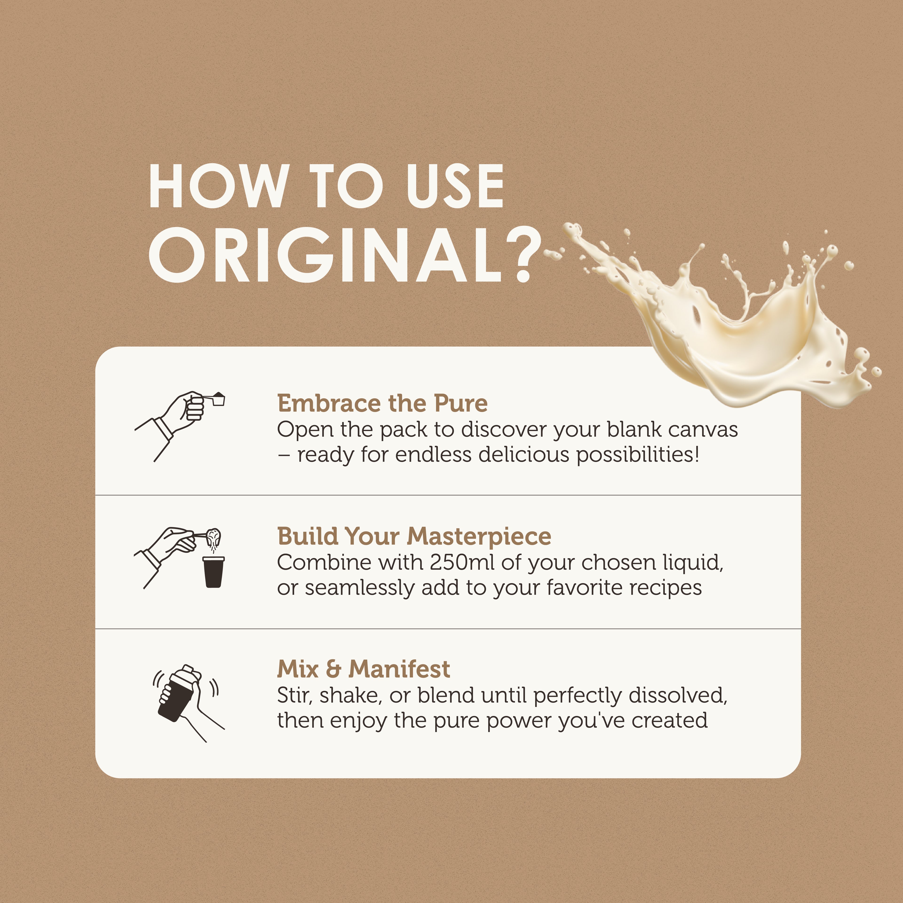 Original  Protein Jar – 26g Whey Protein | 500g Total