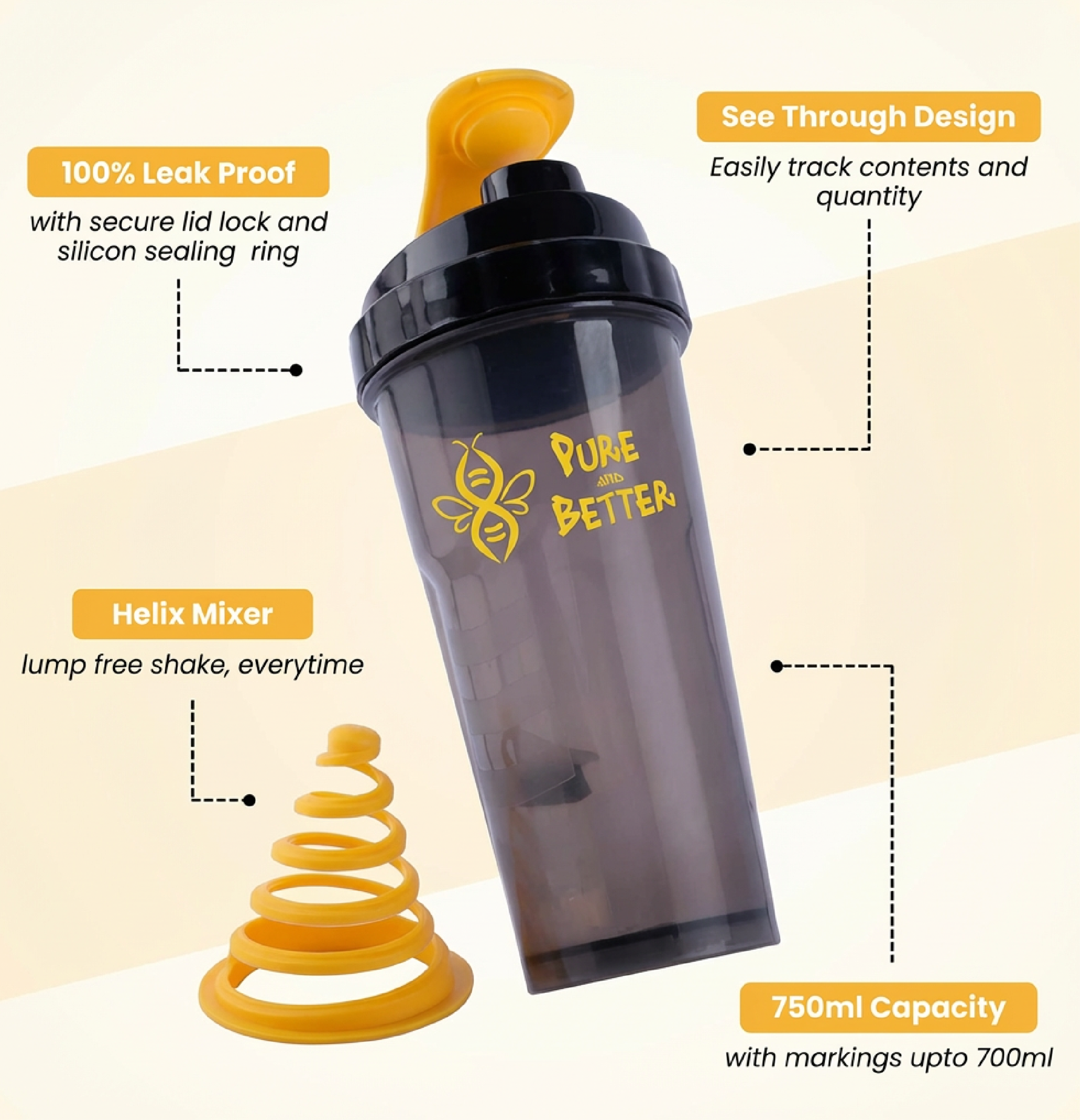 Pure and Better Shaker