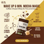 Mocha Magic Protein Jar – 26g Whey Protein | 500g Total
