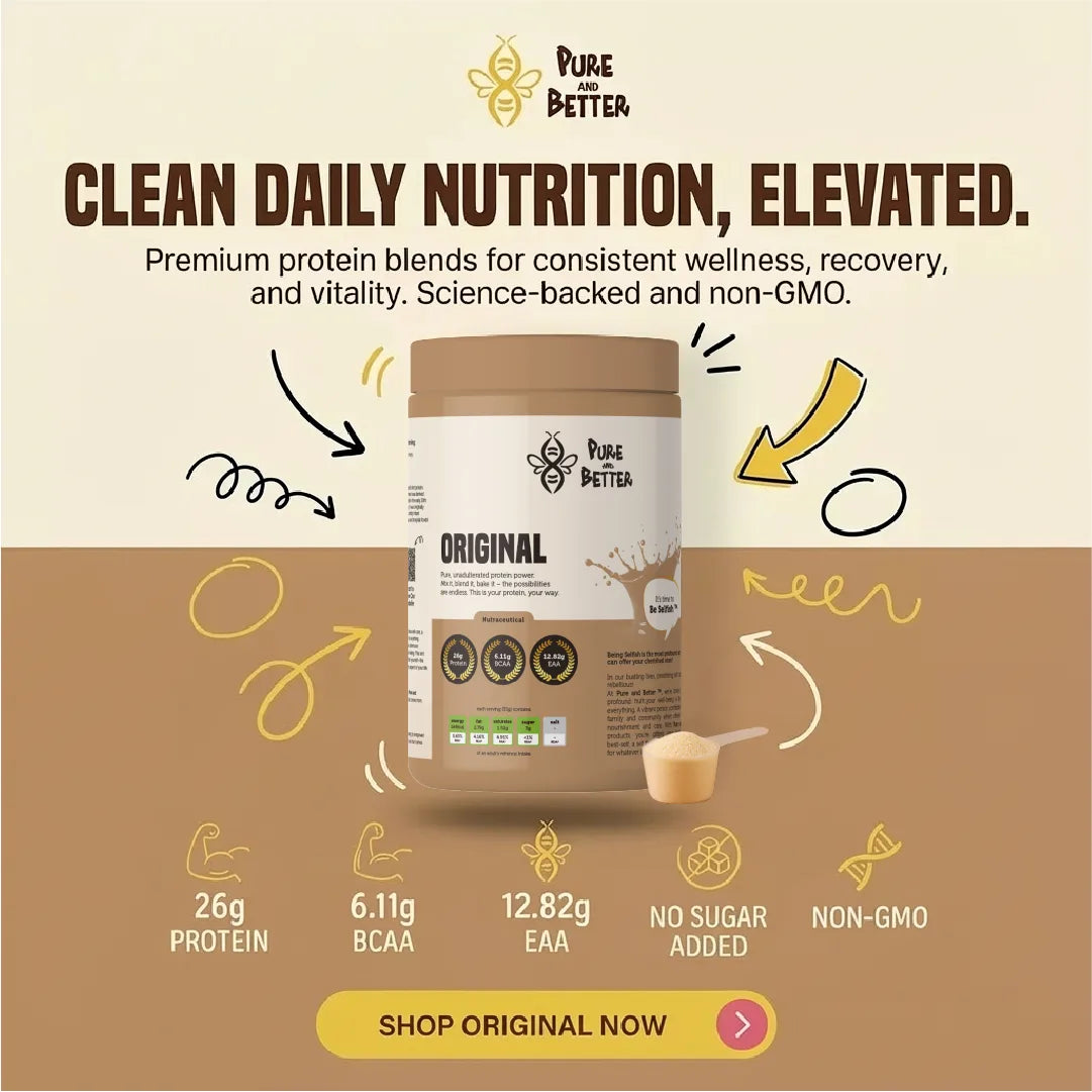 Original  Protein Jar – 26g Whey Protein | 500g Total