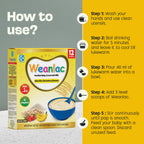 Weanlac Infant Cereal – Oats, Rice, Strawberry and Banana