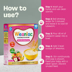 Weanlac Infant Cereal – Wheat, Rice, Mixed Fruits