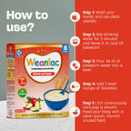 Weanlac Infant Cereal – Wheat and Apple