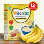 Weanlac Infant Cereal – Oats, Rice, Strawberry and Banana