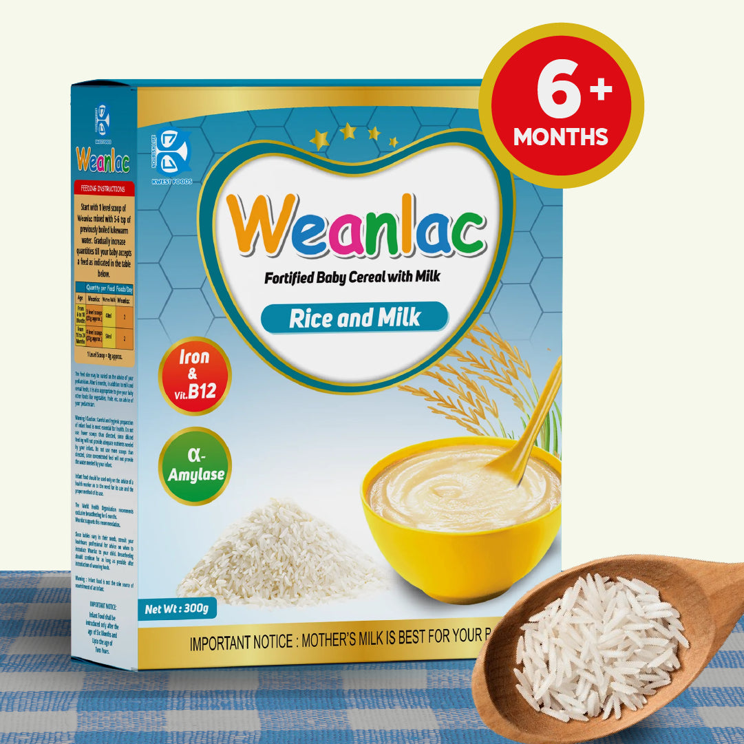 Weanlac Infant Cereal – Rice and Milk