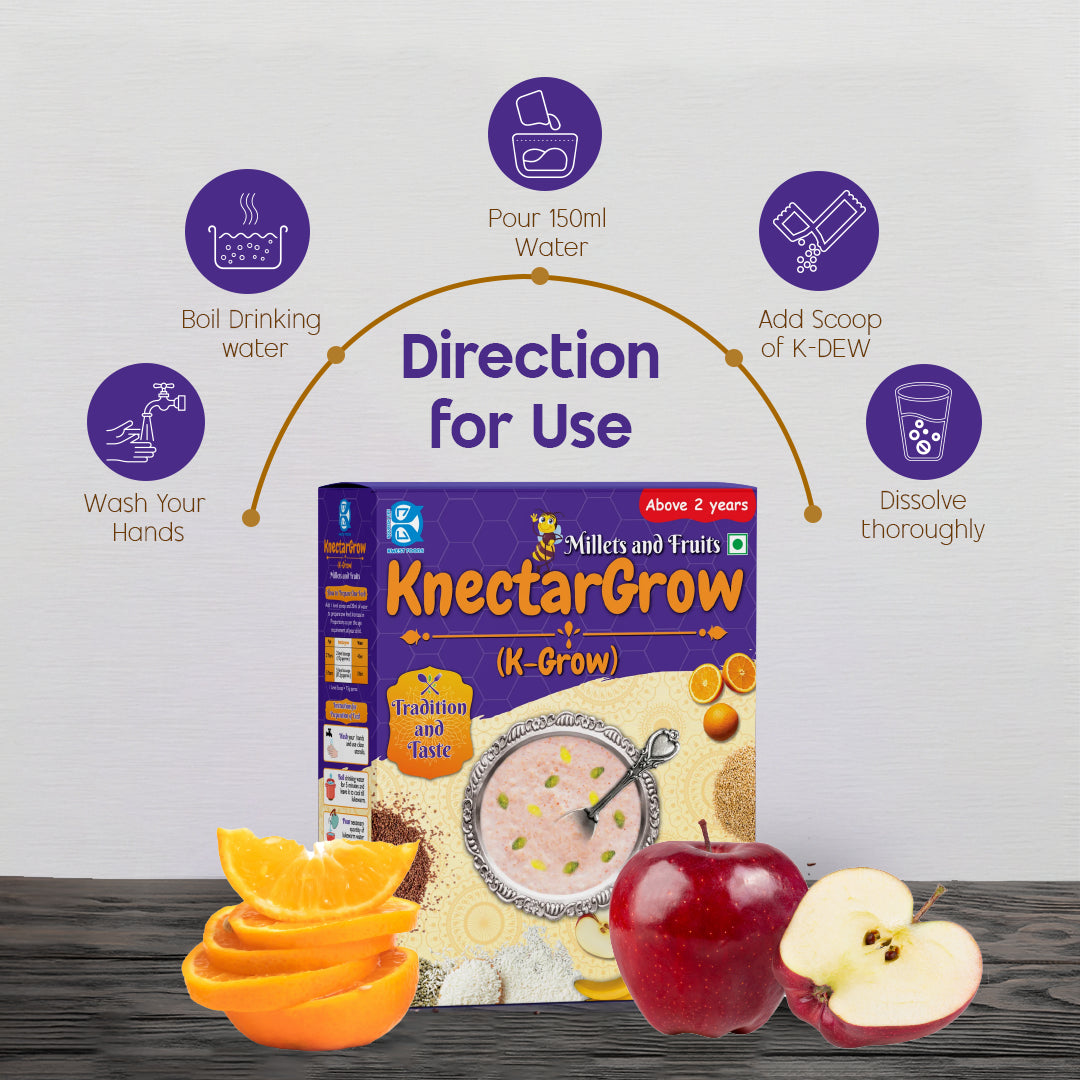 KnectarGrow (K-Grow) – Millets and Fruits