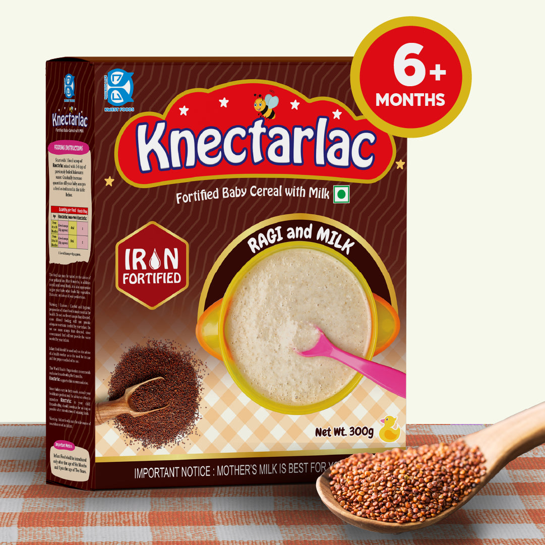 Knectarlac Infant Cereal – Ragi and Milk